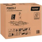 EUFAB POKER-F 12010LAS Fahrradträger, Anhängerkupplung, 2 Fahrräder, E-Bike geeignet, Diebstahlschutz – Bild 6