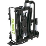 EUFAB PREMIUM 2 11521 Fahrradträger, Anhängerkupplung, 2 Fahrräder, E-Bike geeignet, Diebstahlschutz – Bild 5