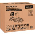 EUFAB PREMIUM 2 Plus 11523 Fahrradträger, Anhängerkupplung, 2 Fahrräder, E-Bike geeignet, Diebstahlschutz – Bild 7