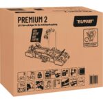 EUFAB PREMIUM 2 11521 Fahrradträger, Anhängerkupplung, 2 Fahrräder, E-Bike geeignet, Diebstahlschutz – Bild 7