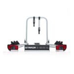Atera Strada E-Bike XL 022696 Fahrradträger, Anhängerkupplung, 2 Fahrräder, extrabreit, silber