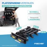 FISCHER ProlineEvo 3 Fahrradträger, Anhängerkupplung, 3 Fahrräder, E-Bike geeignet – Bild 7