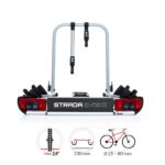 Atera Strada E-Bike 022686 Fahrradträger, Anhängerkupplung, 2 Fahrräder, Rückleuchten – Bild 4