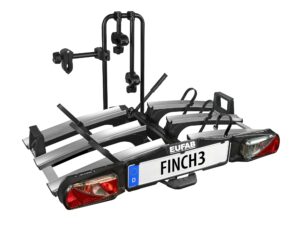 EUFAB FINCH 11598 Fahrradträger, 3 Fahrräder, schwarz