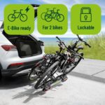 EUFAB POKER-F 12010LAS Fahrradträger, Anhängerkupplung, 2 Fahrräder, E-Bike geeignet, Diebstahlschutz – Bild 4