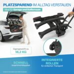FISCHER RoadLine Black Fahrradträger, 2 Fahrräder/E-Bikes, bis 60 kg, abschließbar, schwarz – Bild 7