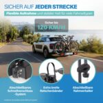 FISCHER ProlineEvo 2 Fahrradträger, Anhängerkupplung, 2 Fahrräder – Bild 6