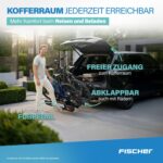 FISCHER ProlineEvo 3 Fahrradträger, Anhängerkupplung, 3 Fahrräder, E-Bike geeignet – Bild 5
