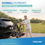 FISCHER ProlineEvo 3 Fahrradträger, Anhängerkupplung, 3 Fahrräder, E-Bike geeignet – Bild 4