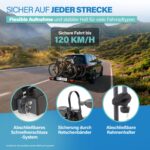 FISCHER ProlineEvo 3 Fahrradträger, Anhängerkupplung, 3 Fahrräder, E-Bike geeignet – Bild 6