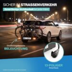 FISCHER ProlineEvo 2 Fahrradträger, Anhängerkupplung, 2 Fahrräder – Bild 8