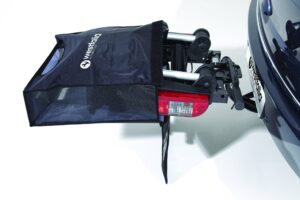 Westfalia BC 60 Fahrradträger, Anhängerkupplung, 2 Fahrräder, E-Bike geeignet, faltbar, inkl. Tasche – Bild 4