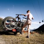 Atera Strada E-Bike XL 022696 Fahrradträger, Anhängerkupplung, 2 Fahrräder, extrabreit, silber – Bild 7